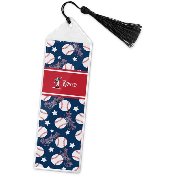 Custom Baseball Book Mark w/Tassel (Personalized)