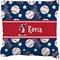 Baseball Faux-Linen Throw Pillow 18" (Personalized)