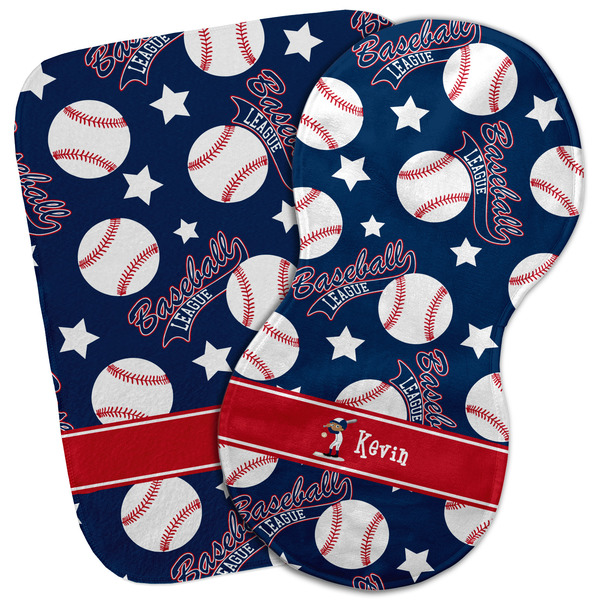 Custom Baseball Burp Cloth (Personalized)