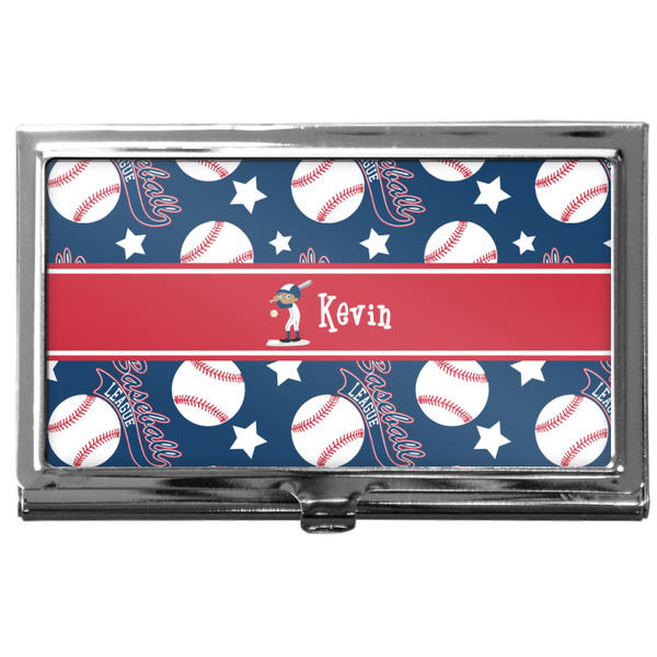 Custom Baseball Business Card Case