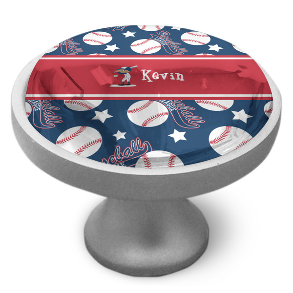 Custom Baseball Cabinet Knob (Personalized)