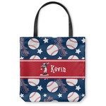 Baseball Canvas Tote Bag - Medium - 16"x16" (Personalized)