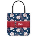 Baseball Canvas Tote Bag - Small - 13"x13" (Personalized)
