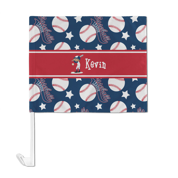 Baseball Car Flag - Large - FRONT