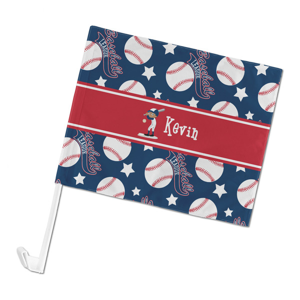 Custom Baseball Car Flag - Large (Personalized)
