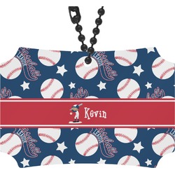 Baseball Rear View Mirror Ornament (Personalized)