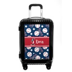 Baseball Carry On Hard Shell Suitcase (Personalized)