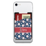 Baseball 2-in-1 Cell Phone Credit Card Holder & Screen Cleaner (Personalized)