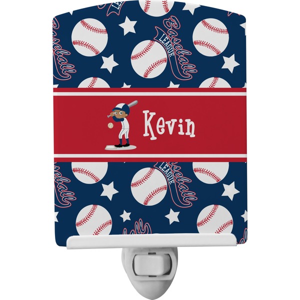 Custom Baseball Ceramic Night Light (Personalized)