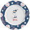 Baseball Ceramic Dinner Plates (Set of 4) (Personalized)