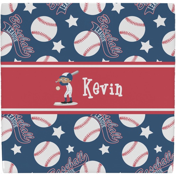 Custom Baseball Ceramic Tile Hot Pad (Personalized)