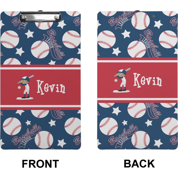 Baseball Clipboard (Legal) (Front + Back)