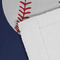 Baseball Close up of Fabric