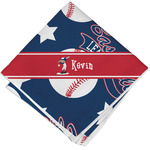 Baseball Cloth Napkin w/ Name or Text
