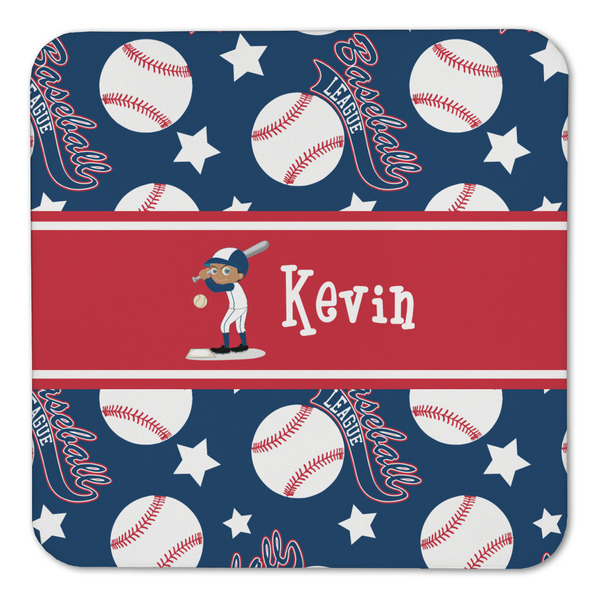 Baseball Coaster Set - FRONT (one)