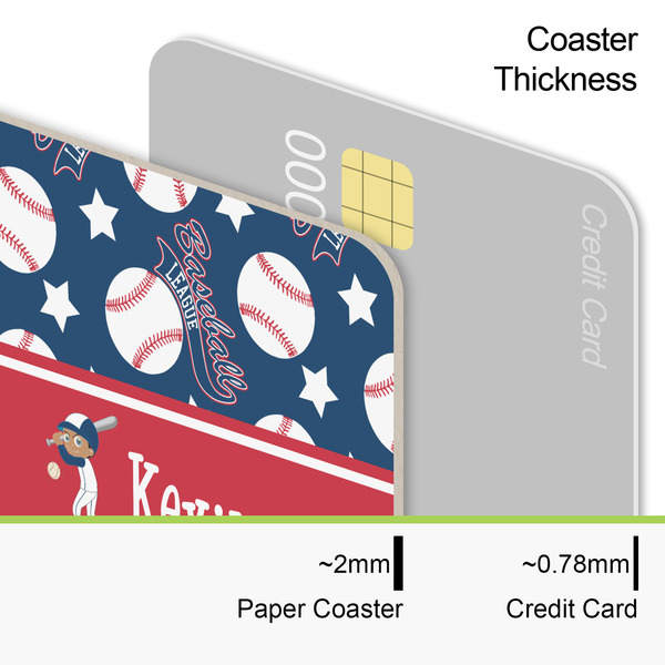 Baseball Coaster Thickness