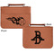 Baseball Cognac Leatherette Bible Covers - Small Double Sided Apvl
