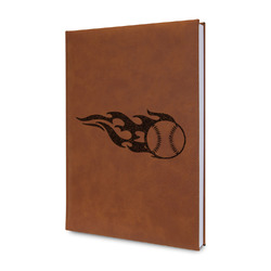 Baseball Leatherette Journal - Double Sided (Personalized)