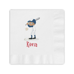 Baseball Coined Cocktail Napkins (Personalized)