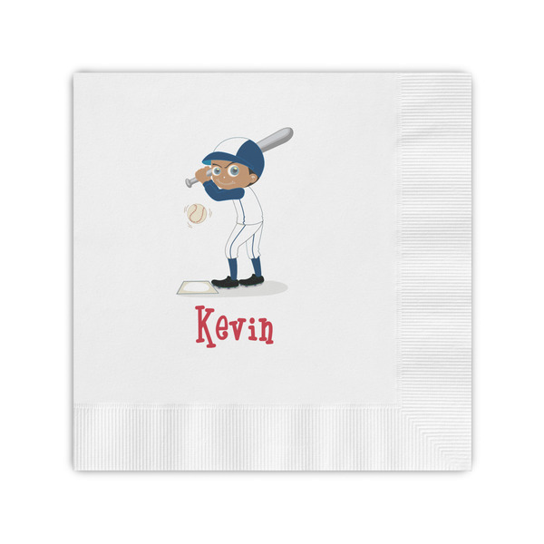 Custom Baseball Coined Cocktail Napkins (Personalized)
