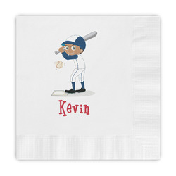 Baseball Embossed Decorative Napkins (Personalized)