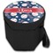 Baseball Collapsible Personalized Cooler & Seat (Closed)