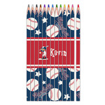 Baseball Colored Pencils (Personalized)
