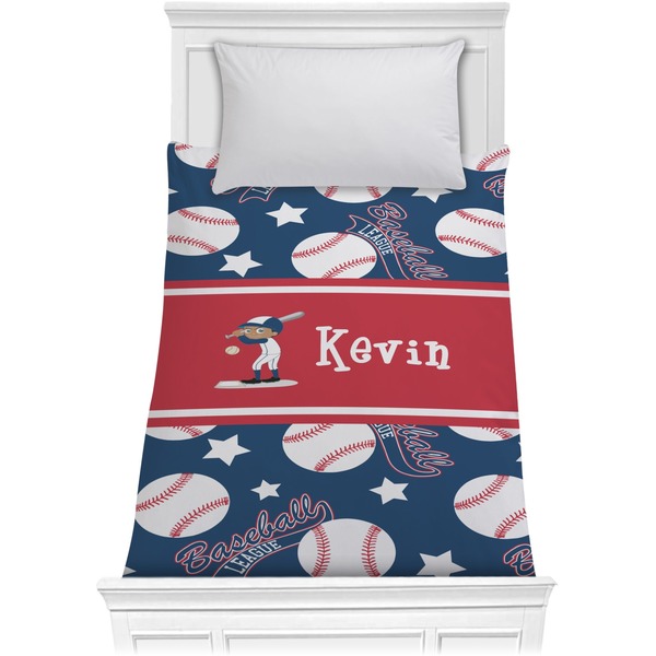 Custom Baseball Comforter - Twin (Personalized)