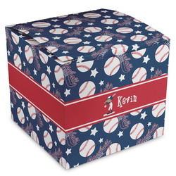 Baseball Cube Favor Gift Boxes (Personalized)