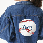 Baseball Large Custom Shape Patch - 2XL (Personalized)