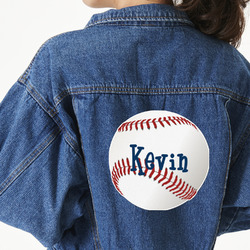 Baseball Large Custom Shape Patch - 2XL (Personalized)