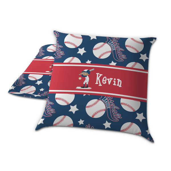 Baseball Decorative Pillow Case - TWO