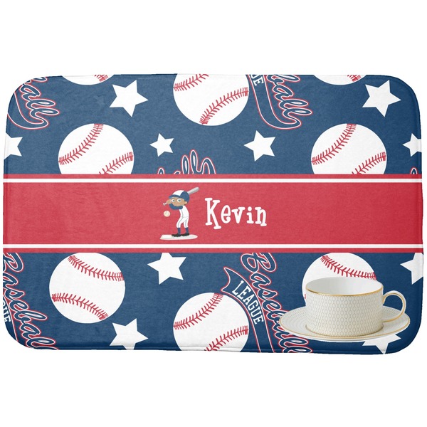Baseball Dish Drying Mat
