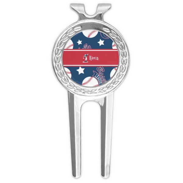 Custom Baseball Golf Divot Tool & Ball Marker (Personalized)