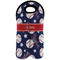 Baseball Double Wine Tote - Front (new)