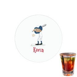 Baseball Printed Drink Topper - 1.5" (Personalized)