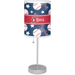Baseball 7" Drum Lamp with Shade (Personalized)