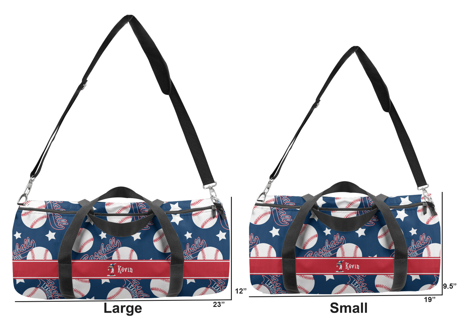 YouCustomizeIt Wild Garden Duffel Bag Personalized 