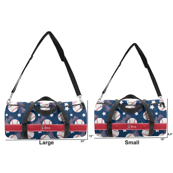 Baseball Duffle Bag Small and Large