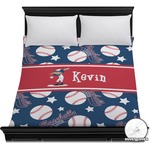 Baseball Duvet Cover - Full / Queen (Personalized)