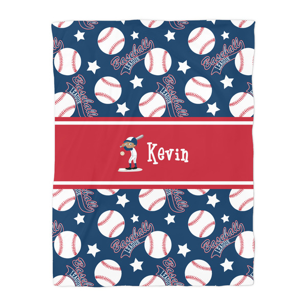 Baseball Duvet Cover - Twin - Front