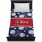 Baseball Duvet Cover - Twin XL - On Bed - No Prop