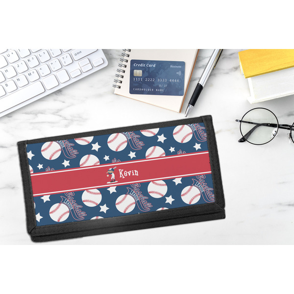 Baseball DyeTrans Checkbook Cover - LIFESTYLE