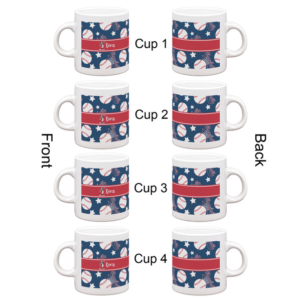 Baseball Espresso Cup Set of 4 - Apvl