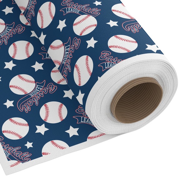 Custom Baseball Fabric by the Yard - Cotton Twill