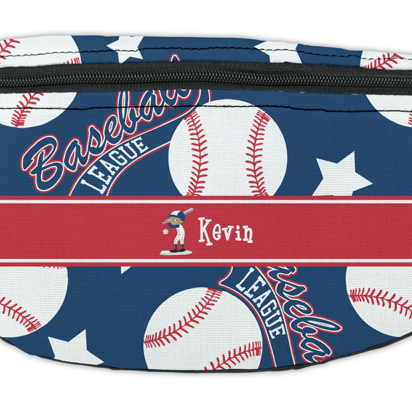 Baseball Fanny Pack - Closeup