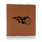 Baseball Leather Binder - 1" - Rawhide - Front View