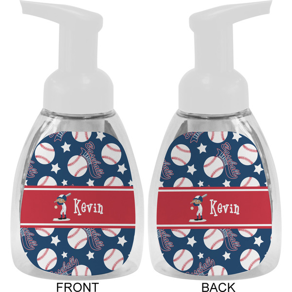 Baseball Foam Soap Bottle Approval - White