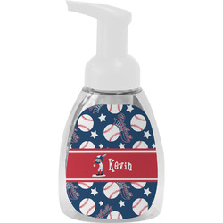 Baseball Foam Soap Bottle - White (Personalized)