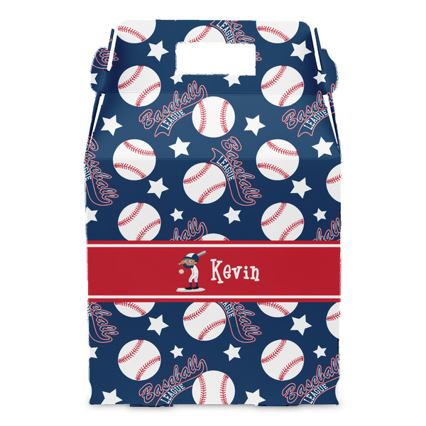 Baseball Gable Favor Box - Front
